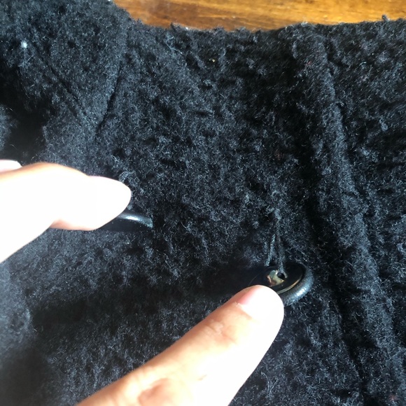 Alexander Wang Wool Button Collar Coat - Picture 7 of 9